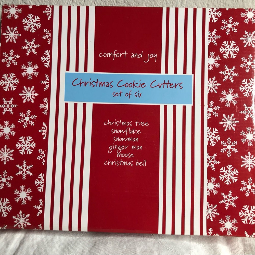 Christmas Cookie Cutters Set of 6